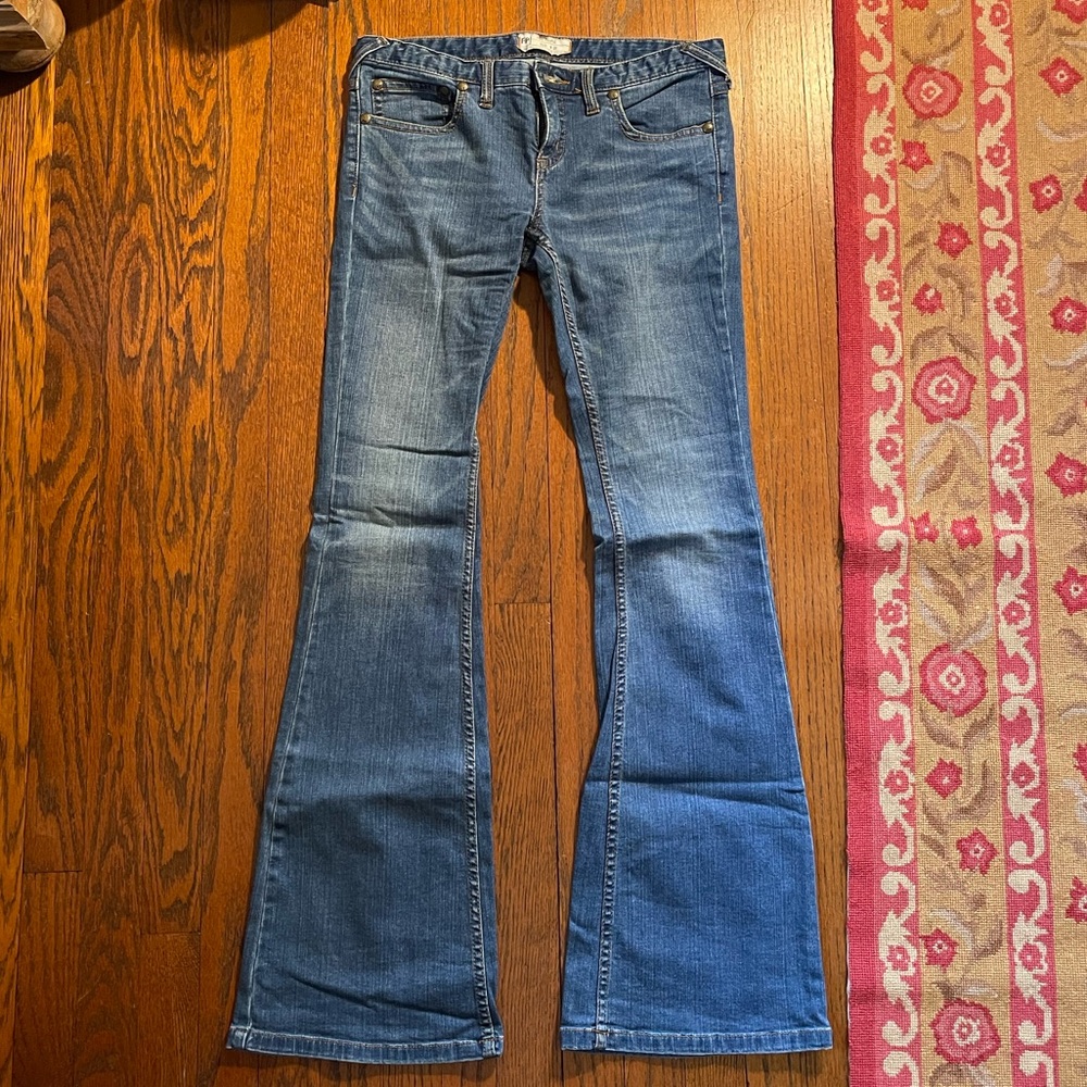 Women's Blue Flare Jeans